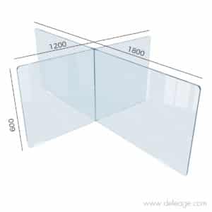 Ecran de protection en polycarbonate transparent